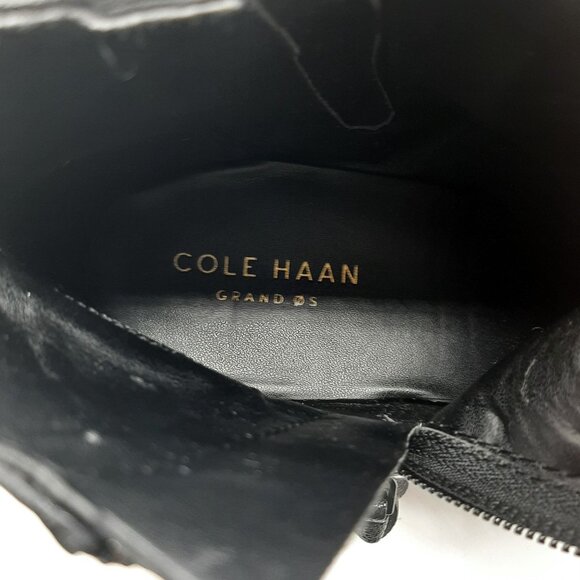 Cole Haan Womens Black Leather WW16414 Booties Grand os Size 7B - Picture 5 of 5